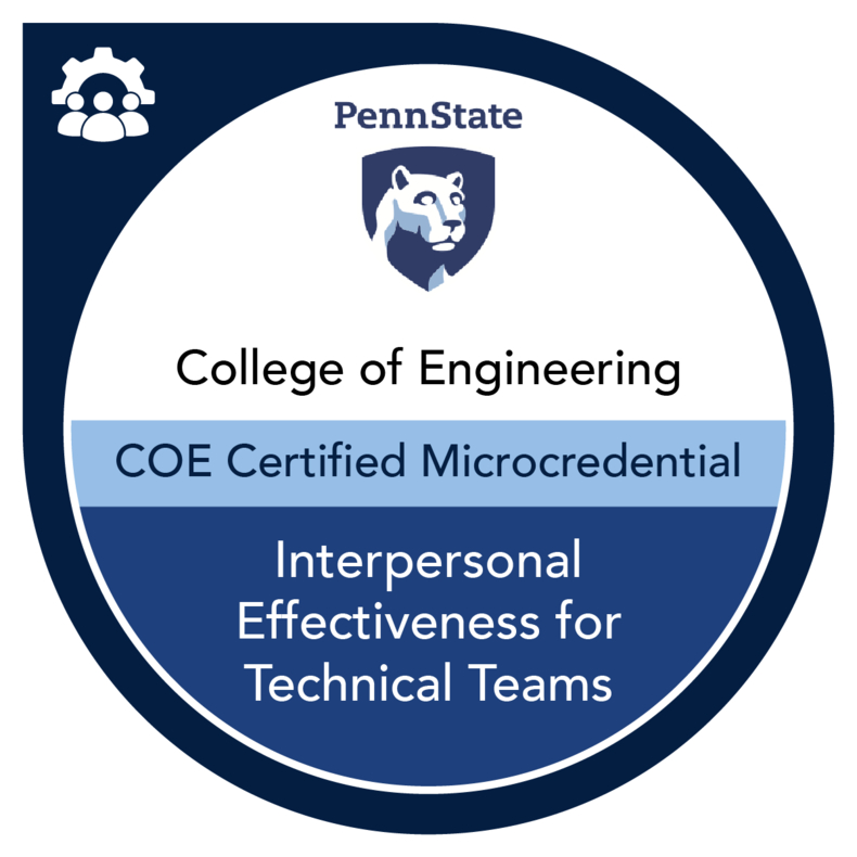 Interpersonal Effectiveness for Technical Teams
 badge.