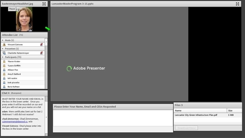 Thumbnail for Incorporating GreenInf in LancasterPA