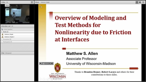 Thumbnail for CAV Seminars 10/13/2017 - Dr. Matthew Allen