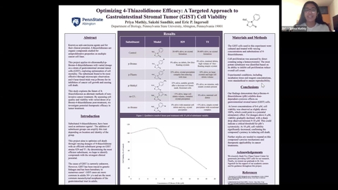 Thumbnail for Optimizing 4-Thiazolidinone Efficacy: A Targeted Approach to GIST Cell Viability