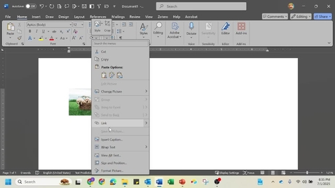 Thumbnail for Add Alt Text to Images in Word Desktop