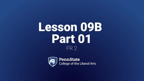 Thumbnail for FR2 L09B Lightboard part 1