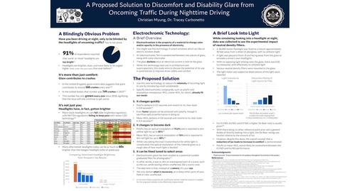 Thumbnail for A Proposed Solution to Discomfort and Disability Glare from  Oncoming Traffic During Nighttime Driving