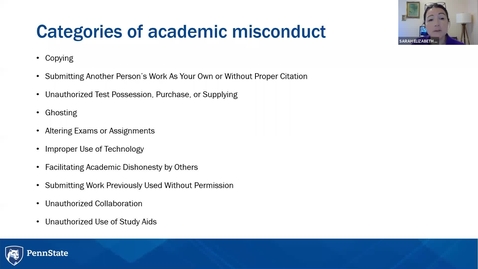 Thumbnail for entry Academic Integrity: Instructional Strategies for Promoting Honest Efforts: Keep Teaching Webinar Series