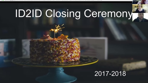 Thumbnail for entry ID2ID 2017-18 Closing Ceremony 03-29-18.mp4