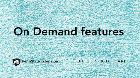 Thumbnail for BKC On Demand features
