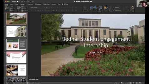 Thumbnail for Maxwell Lucas -- Student Employee Showcase 2022