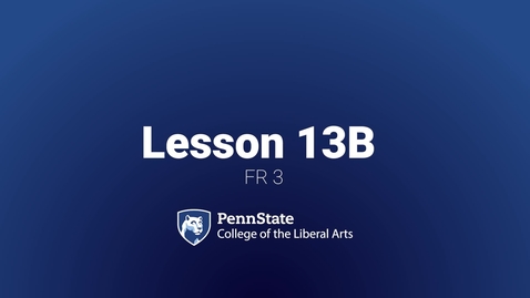 Thumbnail for FR3 L13B Lightboard