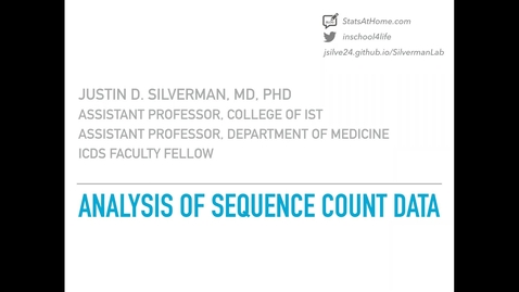 Thumbnail for 2020 SEPT 25 Statistical methods for the analysis of microbiome data