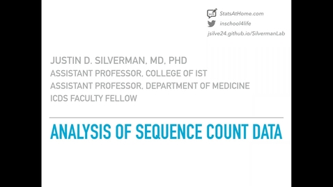 Thumbnail for entry 2020 SEPT 25 Statistical methods for the analysis of microbiome data