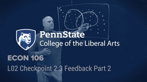 Thumbnail for ECON 106 L02 – Checkpoint 2.3 Feedback Part 2