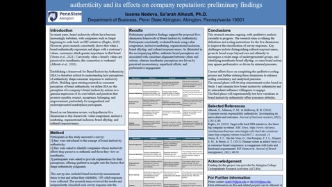 Thumbnail for Consumers’ Perceptions of Diversity, Equity, and Inclusion (DEI) Authenticity and Its Effects on Company Reputation: Preliminary Findings