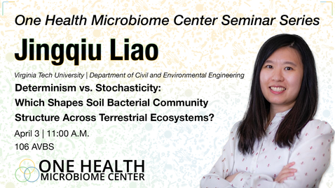 Thumbnail for Determinism vs. Stochasticity: Which Shapes Soil Bacterial Community Structure Across Terrestrial Ecosystems? | Jingqiu Liao