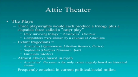 Thumbnail for CAMS025_L15_Video_02_Attic_Theatre_The Plays