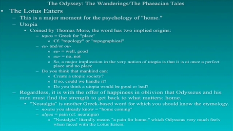Thumbnail for CAMS025_L08_Video_08_The_Odssey_Wanderings_Lotus_Eaters