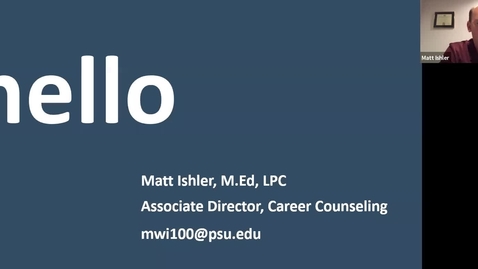 Thumbnail for Being Career Resilient Workshop