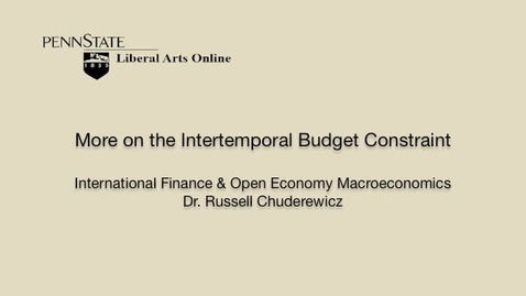 Thumbnail for ECON434_L06_More_on_the_Intertemporal_Budget_Constraint