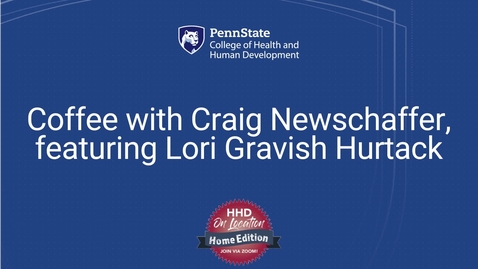 Thumbnail for Coffee with Craig, featuring Lori Gravish Hurtack