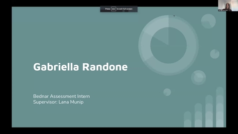 Thumbnail for Gabriella Randone -- Student Employee Showcase 2021