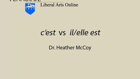 Thumbnail for FR001_L08_cest_vs_il_elle_est