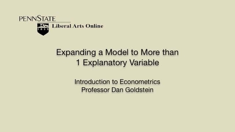 Thumbnail for ECON306_L05_Expanding_Model_More_1_Explanatory_Variable