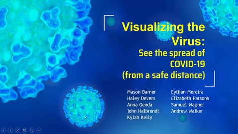 Thumbnail for entry Visualizing the Virus: See the spread of COVID-19 (from a safe distance)