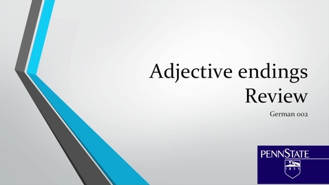 Thumbnail for GER002_Adjective_Endings_Review