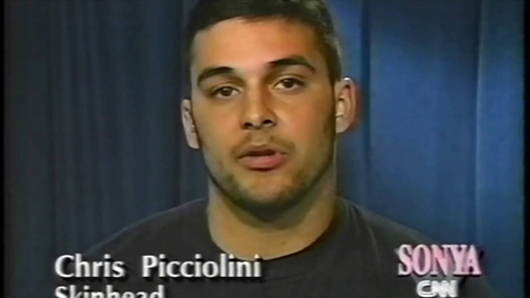Thumbnail for Christian Picciolini on CNN Sonya Live 1992