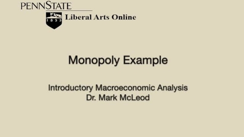 Thumbnail for ECON302_L09_Monopoly_Example