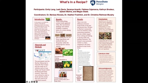 Thumbnail for What’s in a Recipe - The Barclay Manuscript