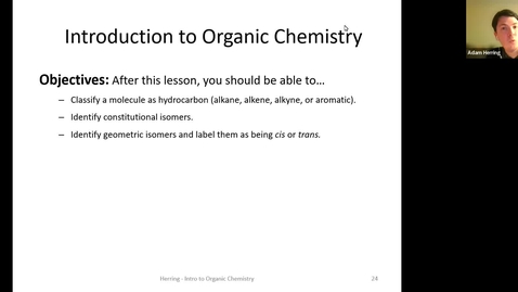 Thumbnail for entry CHEM 130 - Organic and Biochemistry