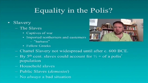 Thumbnail for CAMS025_L08_Video_07_Equality_Polis_Slavery_2