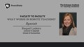 Go to Faculty to Faculty: What Works in Remote Teaching? [Spanish] with duration: 2 minutes, 24 seconds