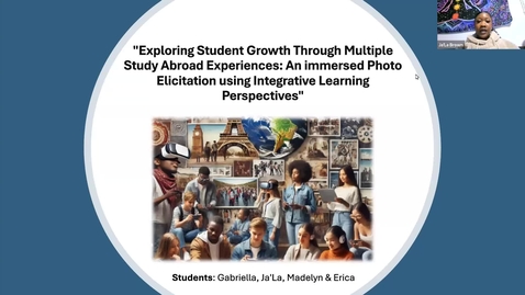 Thumbnail for Exploring Student Growth Through Multiple Study Abroad Experiences: An immersed Photo elicitation using Integrative Learning Perspectives
