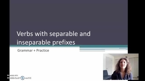 Thumbnail for GER001_Verbs_with_Separable_and_Inseparable_Prefixes