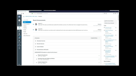 Thumbnail for SPAN_Course_Orientation_Video