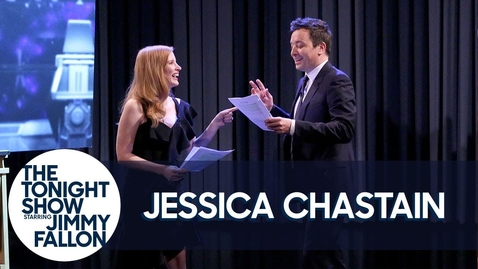 Thumbnail for Jessica Chastain Shows Jimmy What It's Like to Play the Female Role