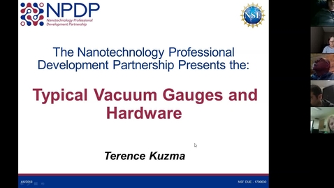 Thumbnail for Typical Vacuum Gauges and Hardware