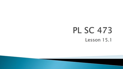 Thumbnail for PLSC473_L15_1_Impact_Of_Supreme_Court_Decisions
