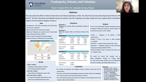 Thumbnail for entry Trademarks, Patents, and Valuation