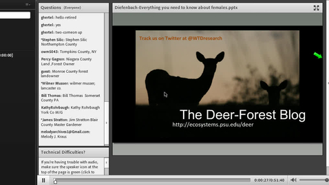 Thumbnail for Female Deer - September 2016