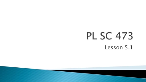 Thumbnail for entry PLSC473_L05_1_Characteristics_of_Judicial_Selection