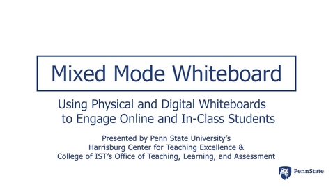Thumbnail for Mixed Mode Whiteboard