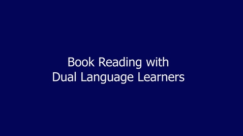Thumbnail for DualLanguageLearnersPart3