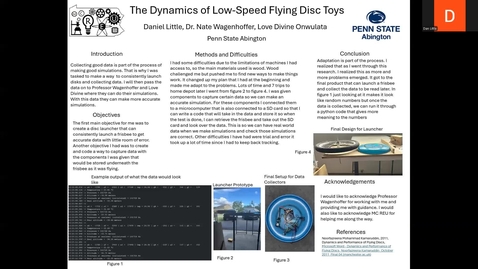 Thumbnail for The Dynamics of Low-Speed Flying Disc Toys