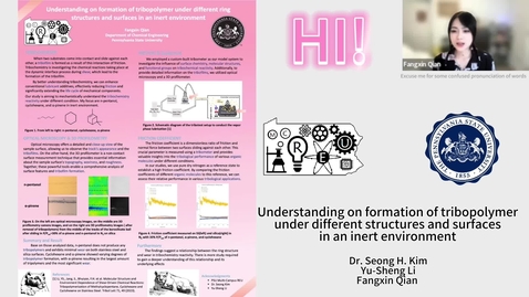 Thumbnail for entry Understanding on formation of tribopolymer under different ring structures and surfaces in an inert environment