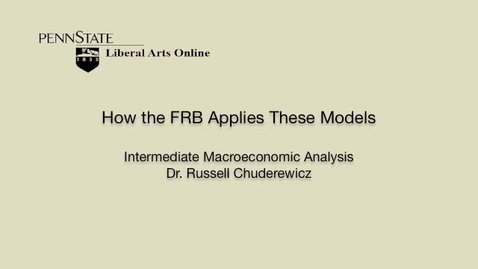 Thumbnail for ECON304_L11_How_FRB_Applies_Models