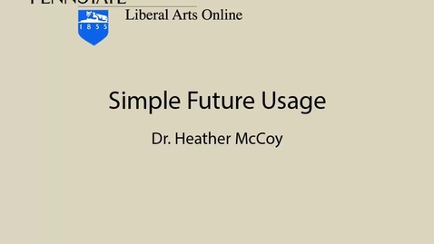 Thumbnail for FR002_L13_Simple_Future_Usage