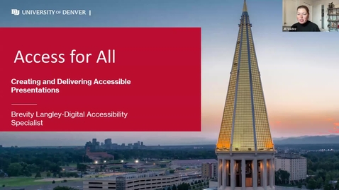 Thumbnail for Access for All TEP Session