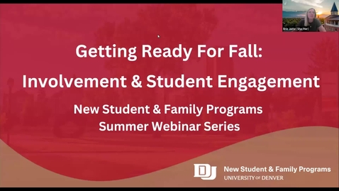 Thumbnail for Involvement &amp; Student Engagement